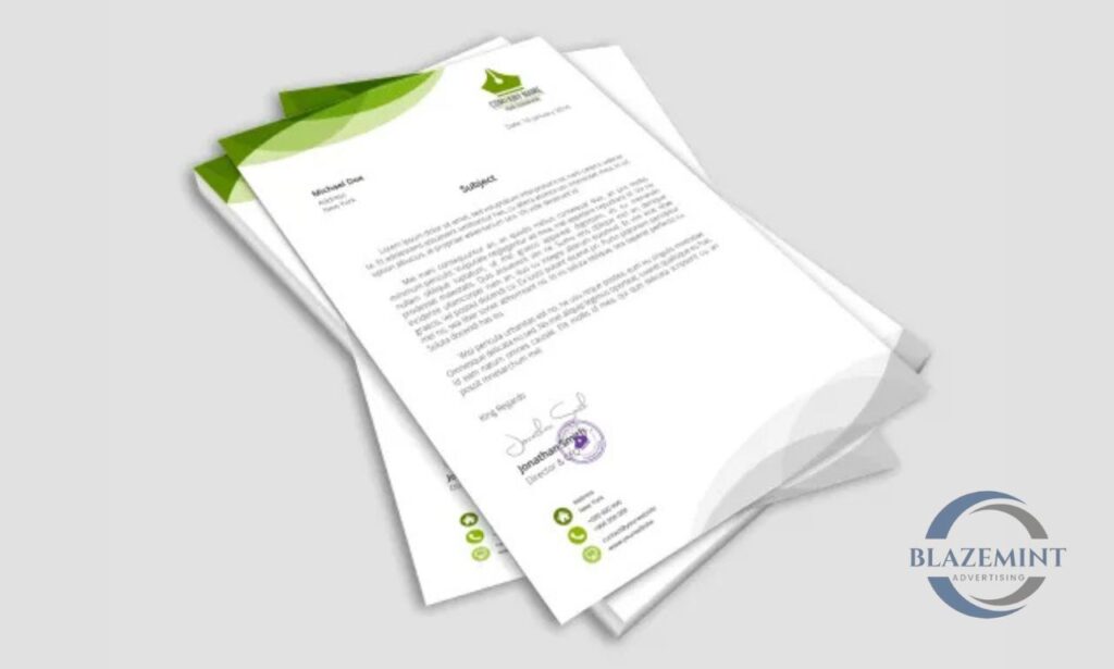 Letterhead Printing Dubai