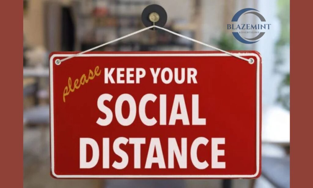 Social Distancing Posters Dubai